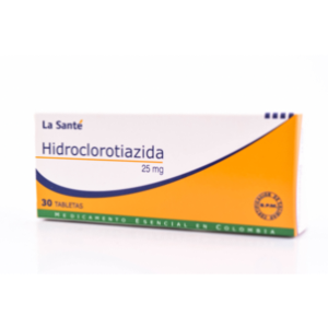 Hidrocloratiazida L-s 25 Mg X 30 Tabletas - Hidroclorotiazida  Lst