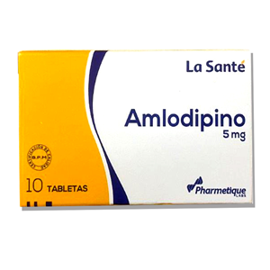 Amlodipino L-s 5 Mg X 10 Tabletas - Amlodipino  L-s