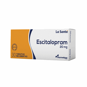 Escitalopram L-s 20 Mg Caja X 30 Tabletas Recubiertas - Sin Asignar