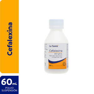 Cefalexina L-s 250mg/5ml Polvo Suspe Oral Caja C/fco X 60 Ml - Sin Asignar