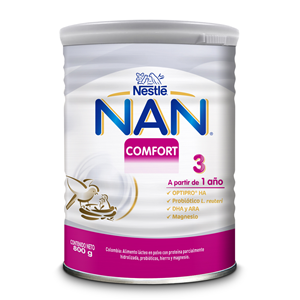 Nan Comfort Etapa 3 Formula Infantil Lata X 800 G - Nan