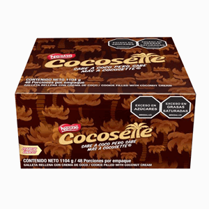 Cocosette Galleta Maxi Wafer Display X 24 Unds De 46 Gr C/u - Sin Asignar