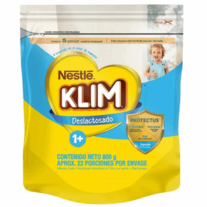 Klim 1+ Deslactosado Bolsa X 800 Gr - Sin Asignar