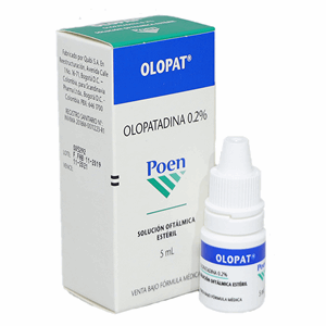 Olopat 0.2% Solución Oftálmica Frasco X 5 Ml - Olopat