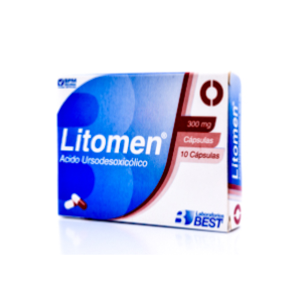 Litomen 300 Mgs Caja X 10 Capsulas - Litomen