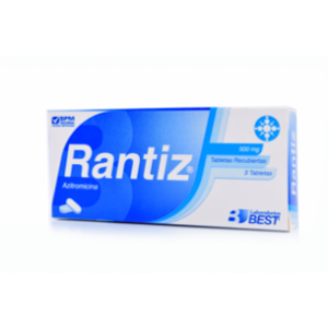 Rantiz 500 Mg Caja X 3 Tabletas - Rantiz