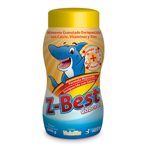 Z-best Coboral Vainilla Formula Mejorada X 300 G Polvo - Z-best