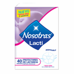 Protectores Nosotras Lacti X 40 Unidades  - Nosotras