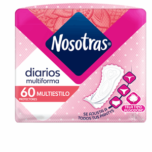 Nosotras Protec Diarios Multiestilo X 60 Unds - Sin Asignar