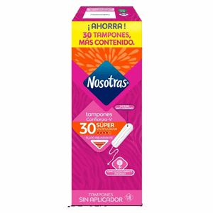 Nosotras Tampones Super Digital Caja X 30 Unds - Sin Asignar