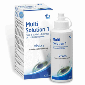 Multi Solution 1 Vision Frasco X 120 Ml - Multisolution