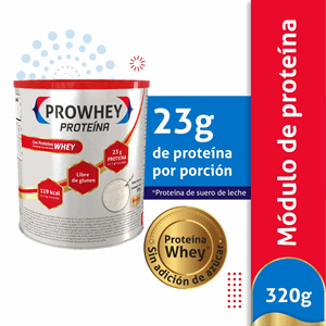 Prowhey Proteina Natural Polvo Lata X 320 Gr - Sin Asignar