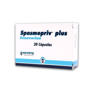 Spasmopriv Plus 200 Mg Caja X 30 Capsulas. - Spasmopriv