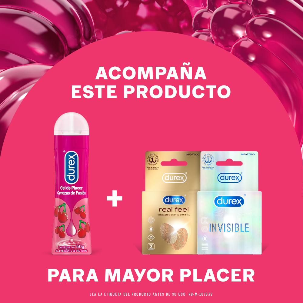DUREX PLAY GEL LUBRICANTE INTIMO CEREZAS DE PASION X 50 ML DUREX PLAY GEL LUBRICANTE INTIMO CEREZAS DE PASION X 50 ML