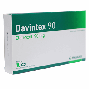 Davintex 90 Mg Caja X 10 Comprimidos Recubiertos - Sin Asignar