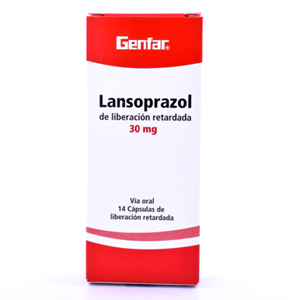 Lansoprazol G-far 30 Mg X 14 Capsulas. - Lansoprazol  Gf