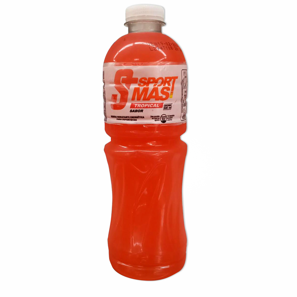 Sport Mas Sabor Tropical Botella X 500 Ml - Sport Mas 