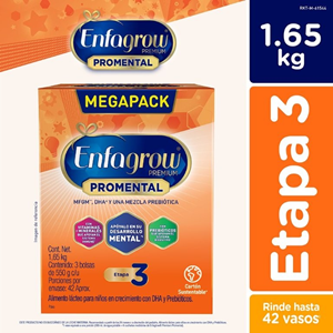  Leche Enfagrow Premium 3 Con Mfgm Mega Econopack Caja X 1.650 Gr - Enfagrow