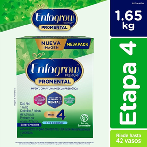Enfagrow Premium 4 Promental Sabor Vainilla Caja X 1.65 Kg (mega Econopack) - Enfragrow