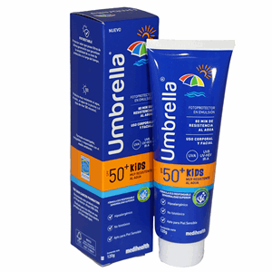 Umbrella Kids Resistente Al Agua Spf 50+ X 120 Gr - Umbrella