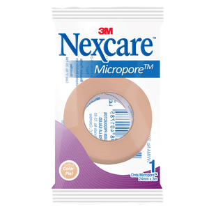 Micropore Nexcare Piel 1`x3m (24x3) En Bolsa - 3m