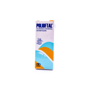 Polioftal Solucion Oftalmica Frasco X 5 Ml  - Polioftal