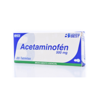 Acetaminofen Best 500 Mg Caja X 20 Tabletas - Best