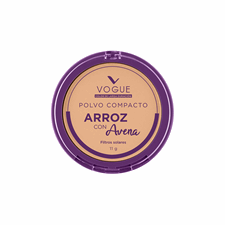 Polvo Comp De Arroz Filtro Solar Vog Almendra. - Vogue