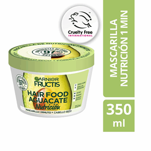 Garnier Fructis Hair Food Aguacate Mascarilla Nutricion X 350 Ml - Sin Asignar