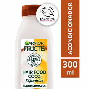 Garnier Fructis Hair Food Coco Acond  Reparacion Fco X 300 Ml - Sin Asignar