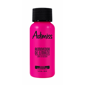 Removedor De Esmalte Admiss Libre De Acetona Fco X 50 Ml - Sin Asignar