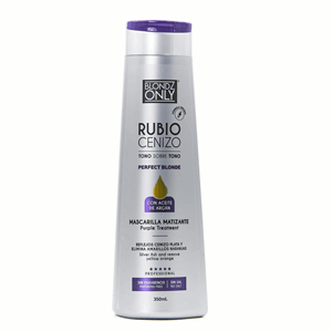 Blondz Only Mascarilla Matizante Rubio Cenizo Fco X 350 Ml Tono Sobre Tono - Sin Asignar