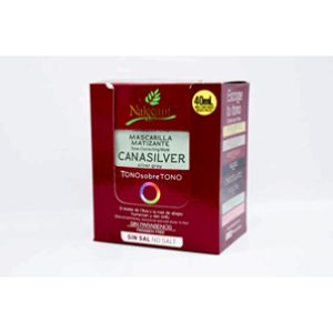Shampoo Matizante Naissant Tono Sobre Tono Cana Silver Display X 12 Sobres De 40 Ml - Naissant