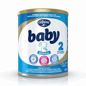 Alpina Baby Nutrimax 2 Lata X 400 Gr - Sin Asignar