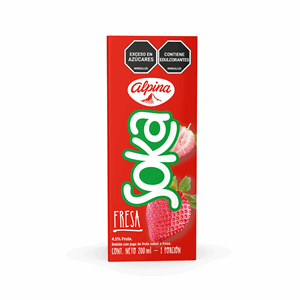 Refresco Soka Fresa Tetra X 200 Ml - Sin Asignar