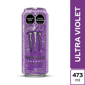 Monster Energy Ultra Violet Lata X 473 Ml - Sin Asignar