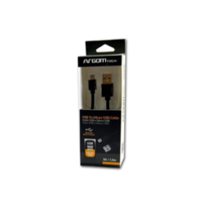 Cable Usb 2.0 A Micro Usb 1.5 Mt Argom-cb-0034 (5ft/1.5m) - Cable  Usb