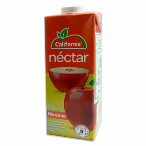 Nectar California Manzana Tetrapack X 1000 Ml - California