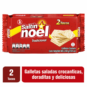 Galleta Saltin Noel 2 Tacos X 213.4 Gr - Saltin  Noel