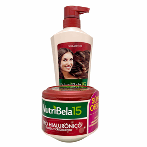 Nutribela Kit Shampoo Pro Hialuronico Fco X 400 Ml+t/miento Pro Hialuron Pote X - Sin Asignar