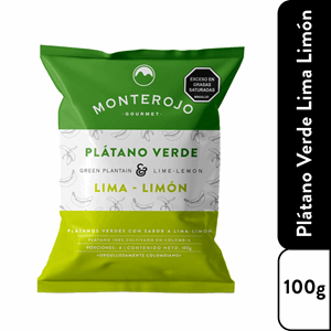 Monte Rojo Platano Verde Lima Limon X 100 Gr - Monte  Rojo