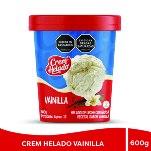 Helado Crem Helado Vainilla Tarro X 1 Litro - #n/d