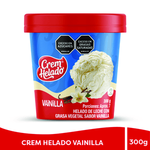 Helado Crem Helado Vainilla Tarro X 1/2 Litro - #n/d