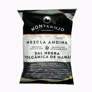 Mezcla Andina Monte Rojo Sal Negra Volc De Hawai X 110 Gr - Andina