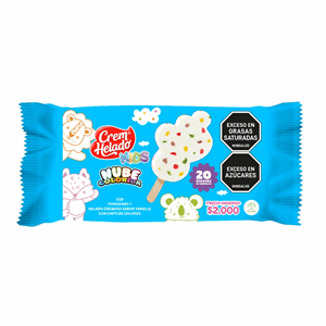 Paleta Kids Crem Helado Nube Colorida X 50 Gr - Sin Asignar