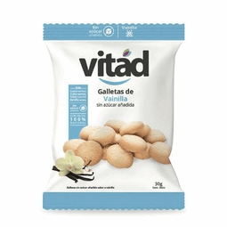 Galletas De Vainilla Vitad S/azucar Bolsa X 30 Gr - Sin Asignar