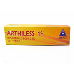 Arthiless 1% Gel Topico Tubo X 50 G - Arthiless