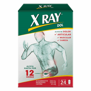 X Ray Dol Caja X 24 Tabletas Capsulares - X Ray