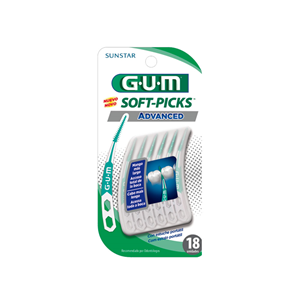 Gum Palillo Removedor De Placa Advanced X 18 Unds - Gum