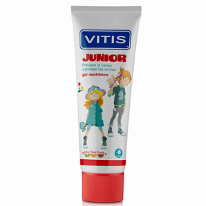 Vitis Junior Crema Dental Con Fluor Tutti Frutti +6 Años Tubo X 75 Ml - Sin Asignar